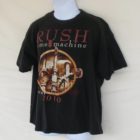 RUSH TIME MACHINE Tshirt, Concert, XL, Black SS - Picture 4 of 9